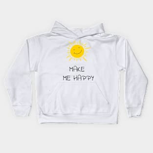 Sunshine make me happy t-shirt Kids Hoodie